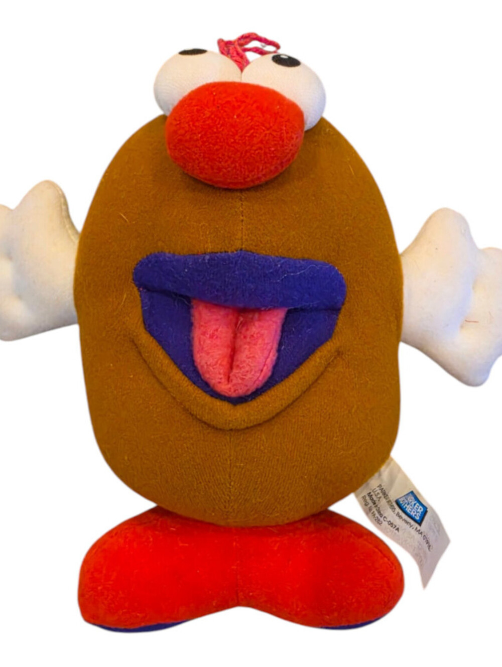 Vintage 1995 Parker Brothers / Hasbro Talking Hot Potato Head plush toy